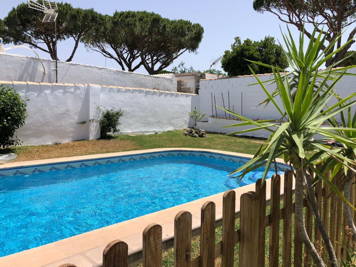 Chalet Con Piscina, Amplio Jardin Y Aire Acondicionado Chiclana de la Frontera Exterior foto